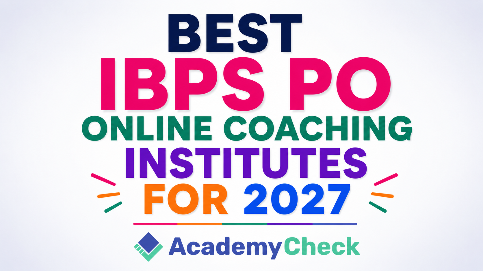 India’s Most Trusted IBPS PO Online Coaching Institutes 2027